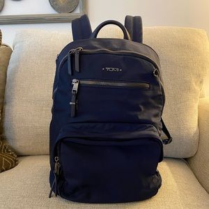 TUMI Voyager Hilden backpack- Deep Navy Blue